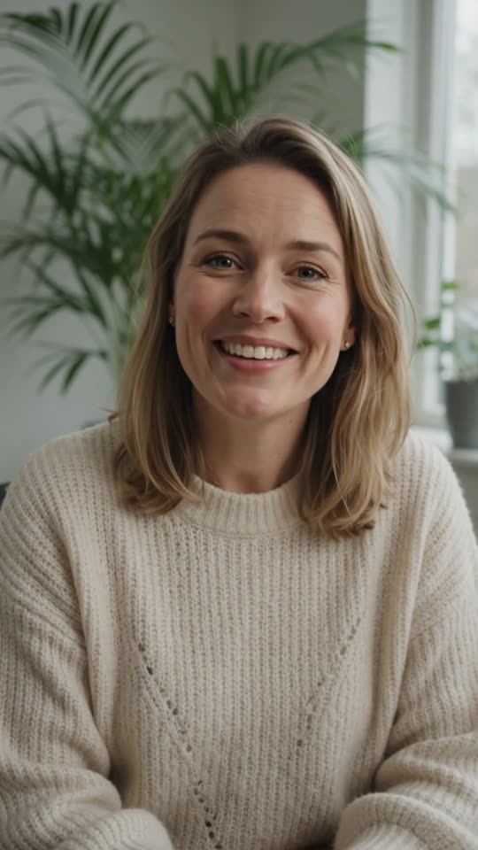 Een videoboodschap van de afzender bovenaan een voorstel, met een afspeelknop.